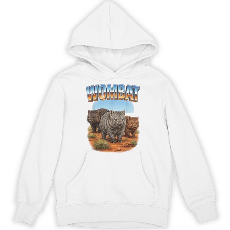 Wombat ヴィンテージ 70年代 90年代 レトロ ウォンバット 動物愛好家 ウォンバット パーカー