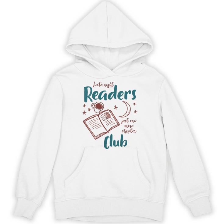 Women's Reading Book Lover Bookish Late A Night Readers Club Unisex Hoodie
