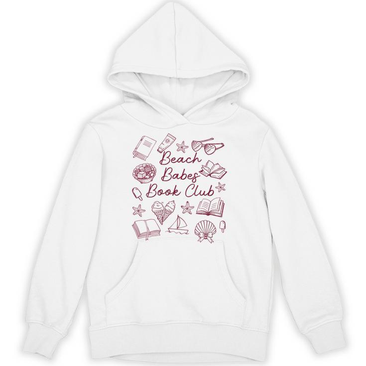 Women's Reading Book Lover Bookish Summer Beach Babes Book Club Unisex Hoodie