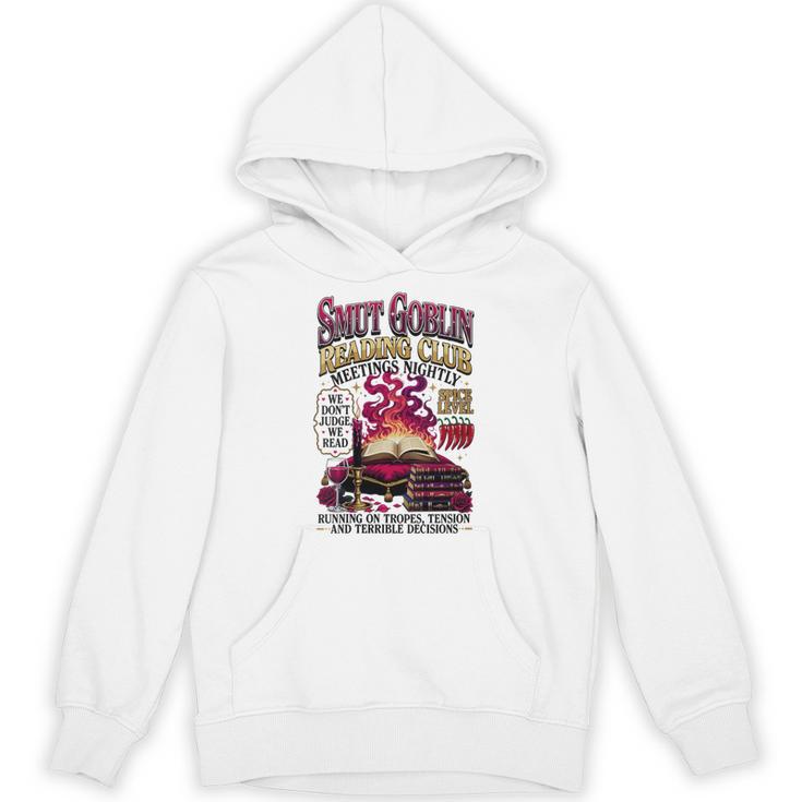 Women's Smut Goblin Reading Club Vintage Bookish Book Lover Unisex Hoodie