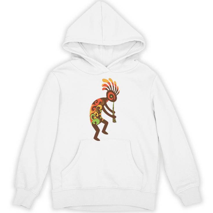 ココペリネイティブアメリカンtシャツ スモールプリント パーカー