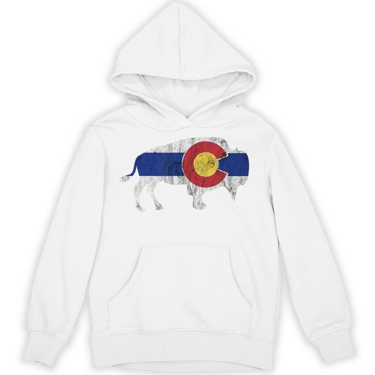 コロラド州旗バッファローtシャツ 美しいネイティブコロラドtシャツ パーカー