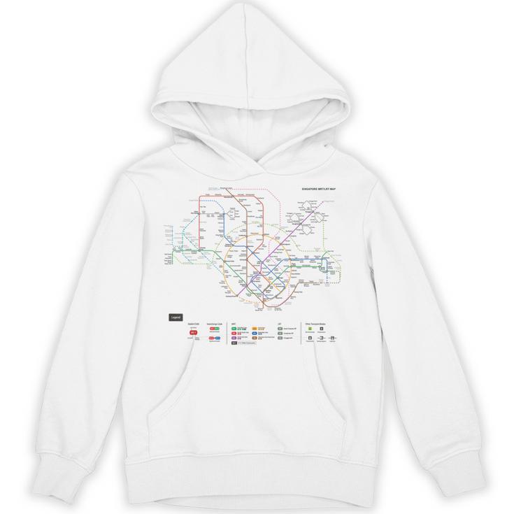 シンガポール鉄道メトロ郊外鉄道 – お土産ルートマップ パーカー