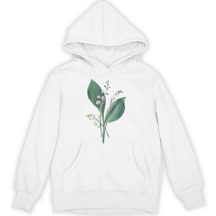 スズラン植物アートペインティングtシャツ パーカー