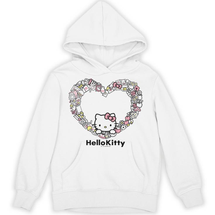 ハローキティ Usデザイン ハート 長袖tシャツ パーカー