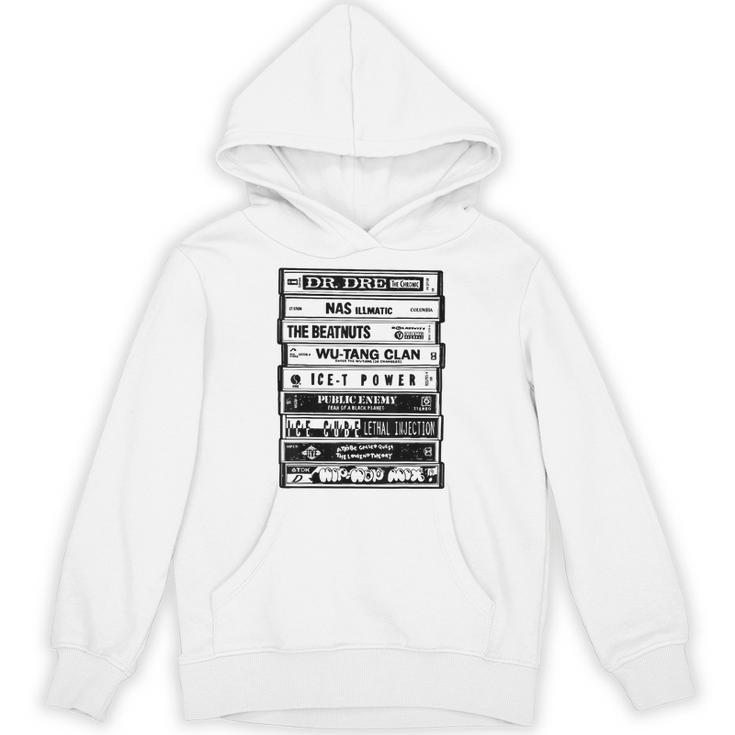 ヒップホップアーティストカセットtシャツ オールドスクールラップtシャツ パーカー