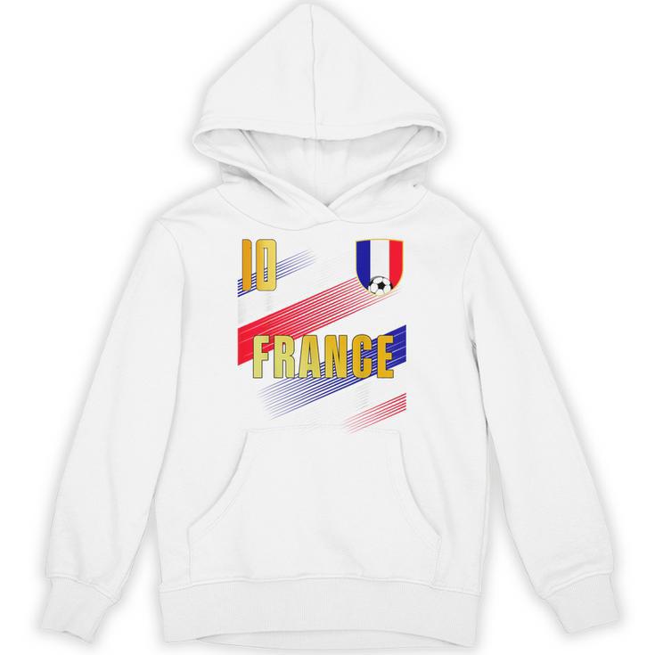 フランス国旗 フランスのプライド愛好家 パーカー