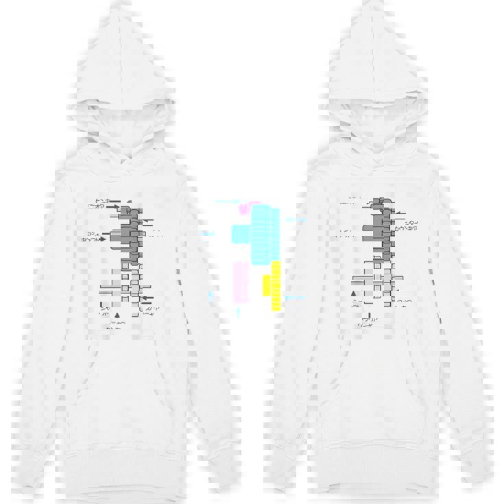 ミニ四駆 ギアイラストプリント パーカー