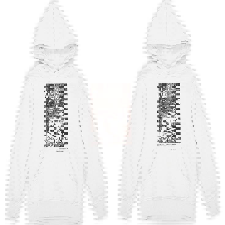 ムーミン 真夜中に起きる ムーミン谷の冬 パーカー