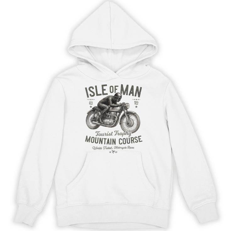 レトロ マン島 Tt レース ヴィンテージ レーシング バイクレース パーカー