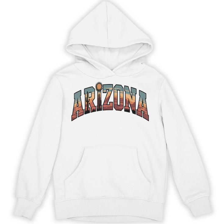 ヴィンテージアリゾナtシャツ レトロな砂漠のサグアロサボテン パーカー