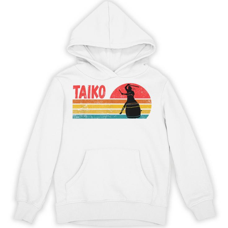 ヴィンテージサンセット太鼓ドラマー パーカー