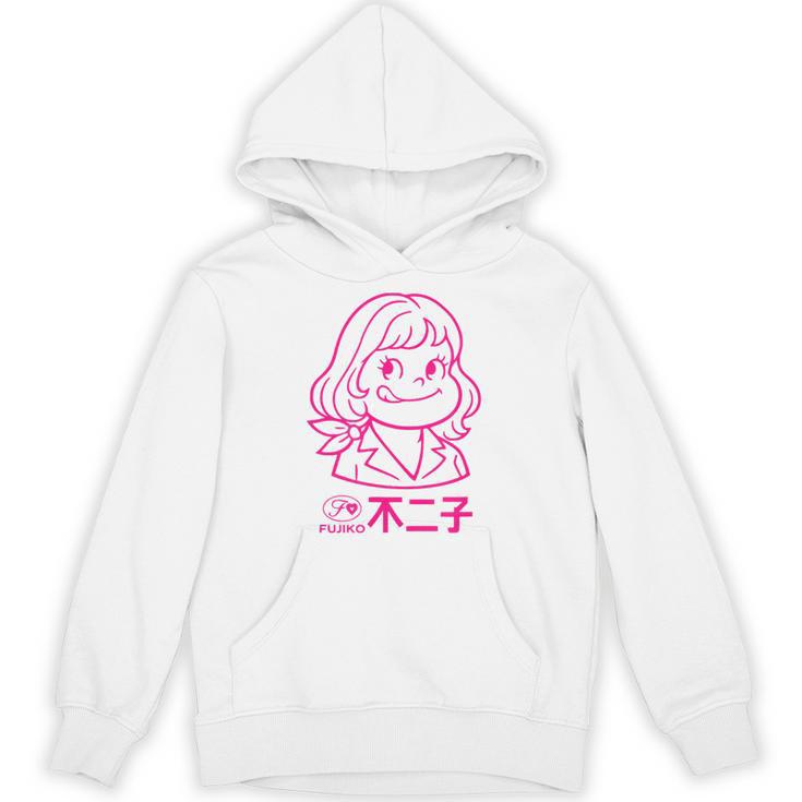 不二子 ペコちゃん風 レトロガール Fujiko アニメ パロディ メンズ レディース パーカー
