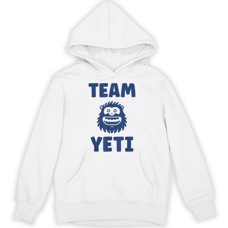 野獣のイエティ 忌まわしい雪だるまのユーモア 私はイエティが大好き Team Yeti パーカー