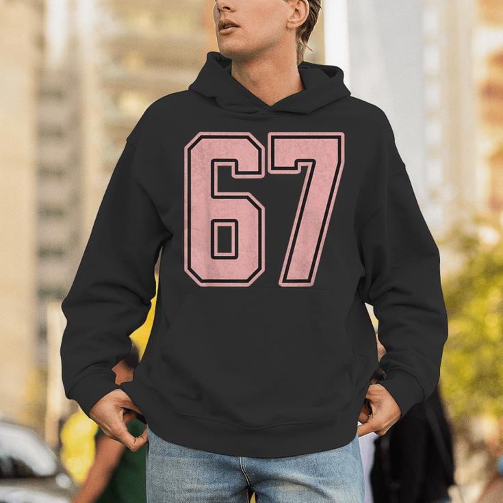 6 7 Number 67 Baseball Meme Tee For Women Unisex Hoodie 6 7 Number 67 Baseball Meme Tee For Women Unisex Hoodie