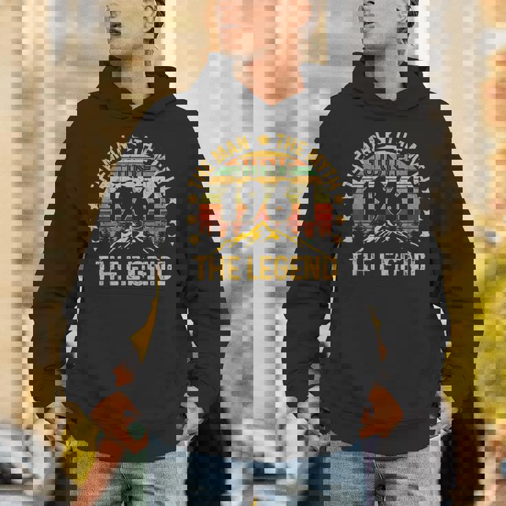 60 Years Old Birthday The Man Myth Legend 1961年6月 パーカー