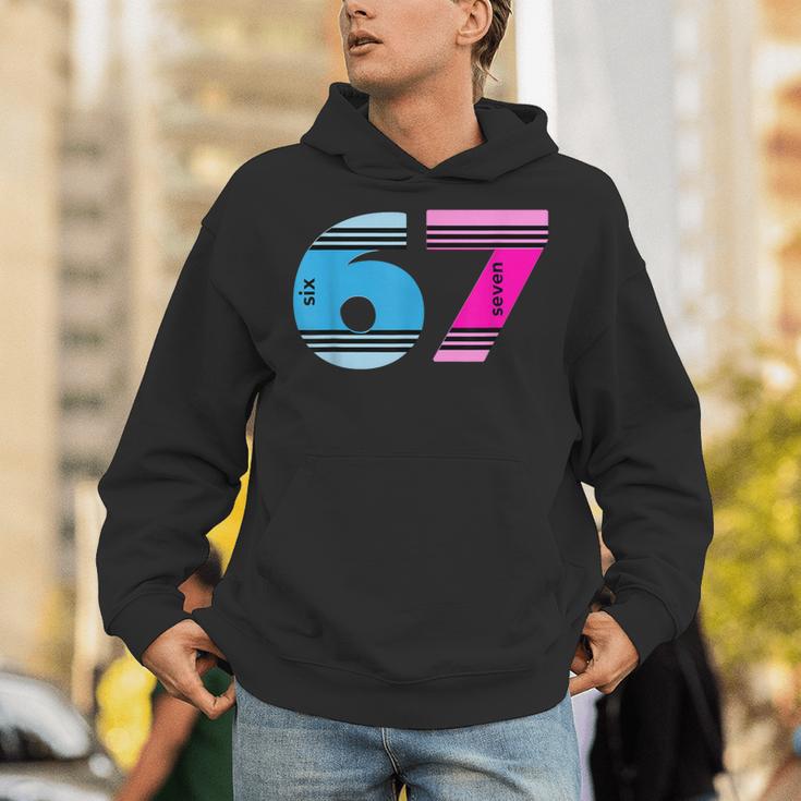 67 Crayon Cool Baseball Crayon 6 7 67 Unisex Hoodie