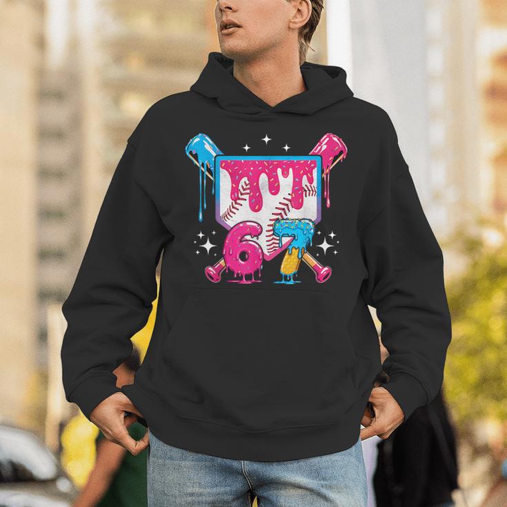 67 Six Seven Ice Cream Drip Baseball Boys Youth Unisex Hoodie 67 Six Seven Ice Cream Drip Baseball Boys Youth Unisex Hoodie