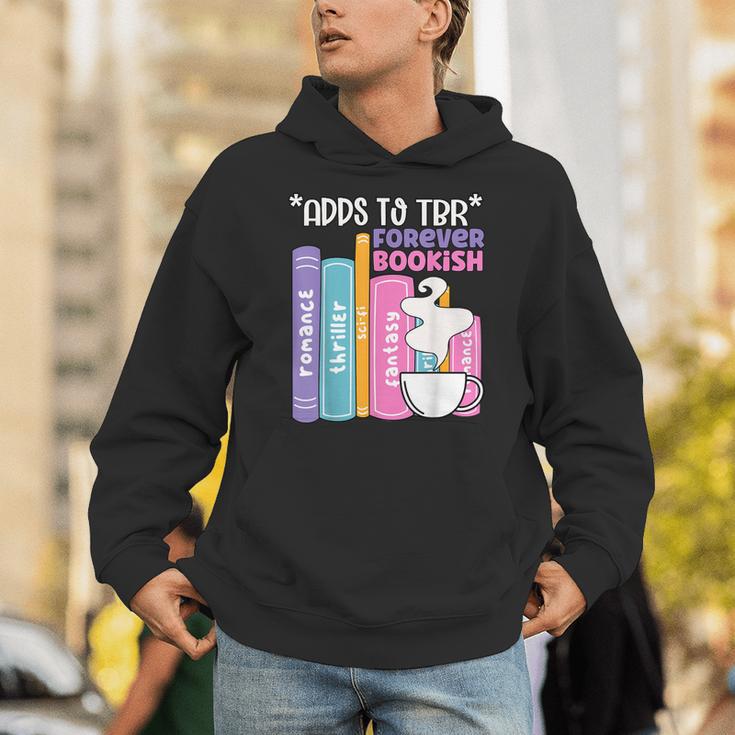 Adds To TBR Forever Bookish Book Lover Tee Unisex Hoodie