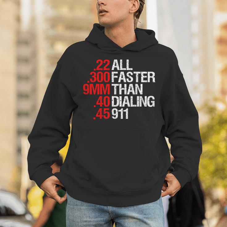 All Faster Than Dialing 911 ガン愛好家 パーカー