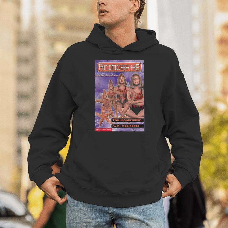 Animorphs The Separation Starfish Transformation Book Cover Unisex Hoodie