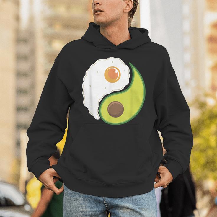 Avocado And Eggs Keto Diet Healthy Eating Yin Yang Yin Yang パーカー