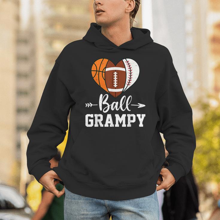 Ball Grampy Basketball Football Baseball Player Unisex Hoodie