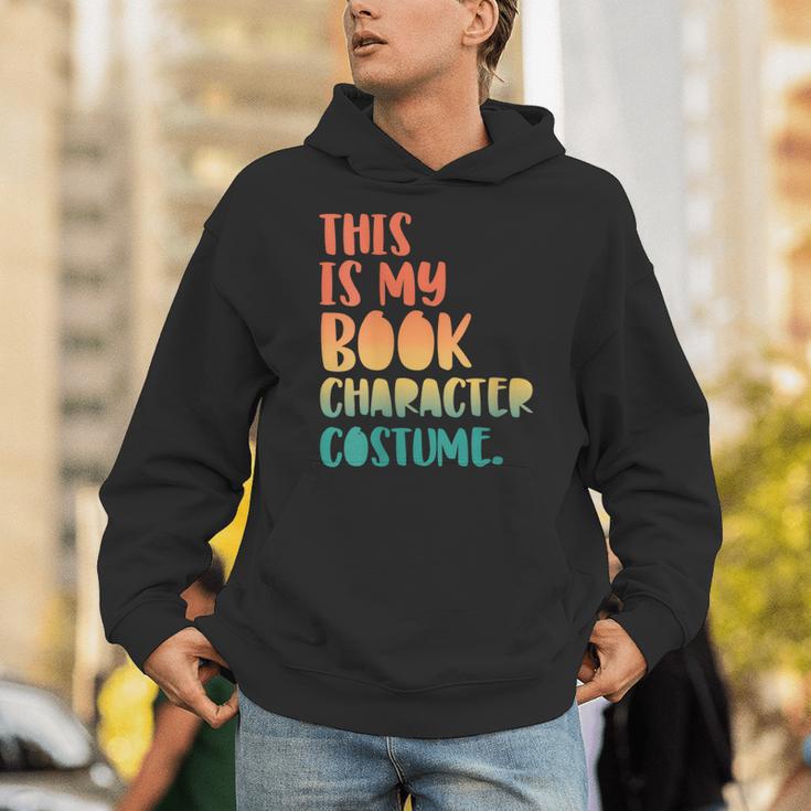 This Is My Book Character Costume Retro Halloween Unisex Hoodie This Is My Book Character Costume Retro Halloween Unisex Hoodie