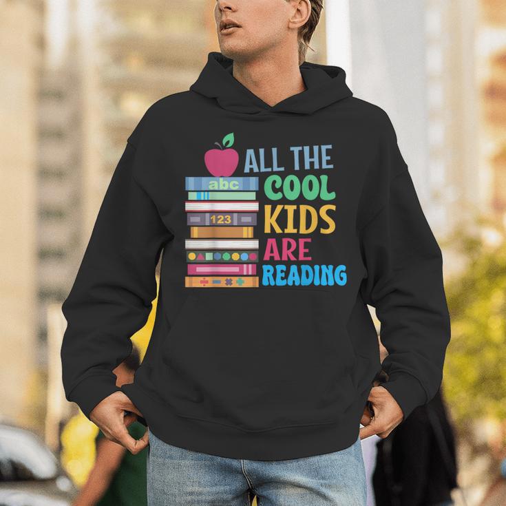 Book Lover All The Cool Kids Reading Unisex Hoodie