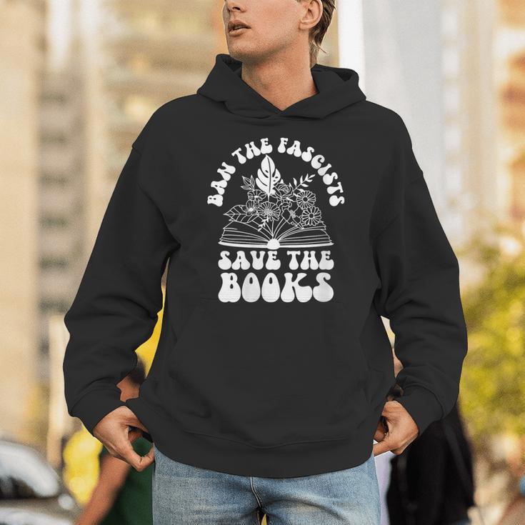 Book Lovers Ban The Fascists Save The Books Book Lovers Unisex Hoodie