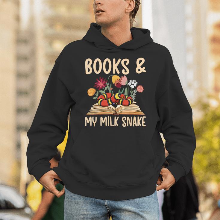 Books & My Milk Snake Owner Milk Snake Lover Milk Snakes Unisex Hoodie Books & My Milk Snake Owner Milk Snake Lover Milk Snakes Unisex Hoodie
