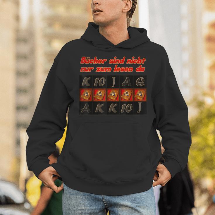 Books Are Not Only For Reading Da Freispiele Spielo Saying Unisex Hoodie