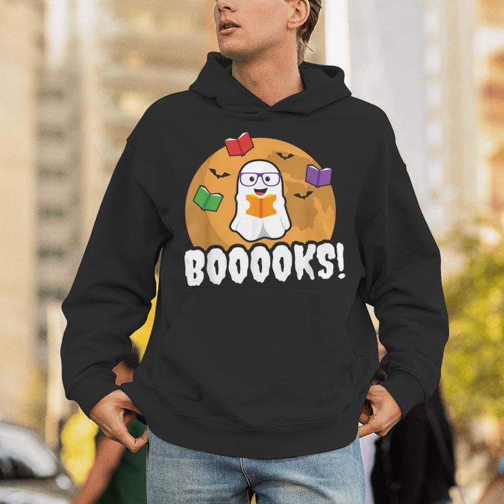 Booooks GhostShirt Boo Read Books Library Unisex Hoodie