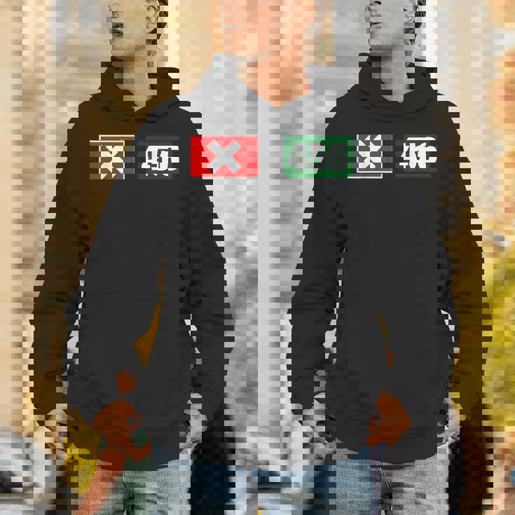 Cool 456 Code Number Illustration Novelty Graphic s パーカー