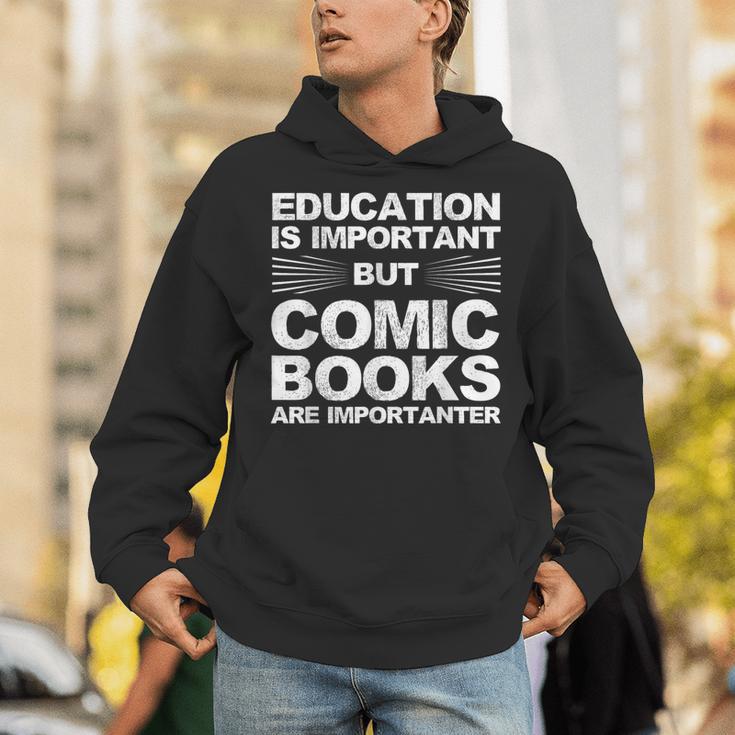 Cool Comic Book Art For Men Women Comic Book Cartoon Lovers Unisex Hoodie