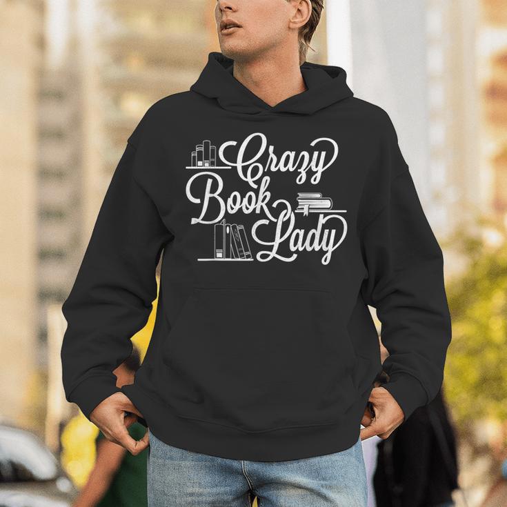 Crazy Book Lady Bookworm Reader Cataloger School Librarian Unisex Hoodie Crazy Book Lady Bookworm Reader Cataloger School Librarian Unisex Hoodie