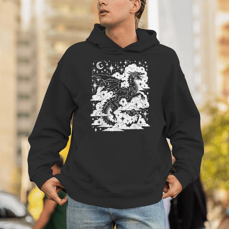 Dark Academia Fantasy Dragon Book Lover Bookish Goblincore Unisex Hoodie