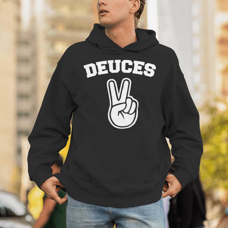 Deuces Finger Deuces 長袖tシャツ パーカー