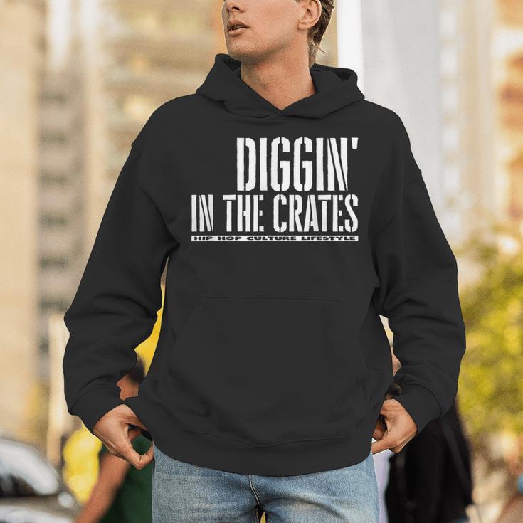 Diggin In In The Cates レコードボックス パーカー