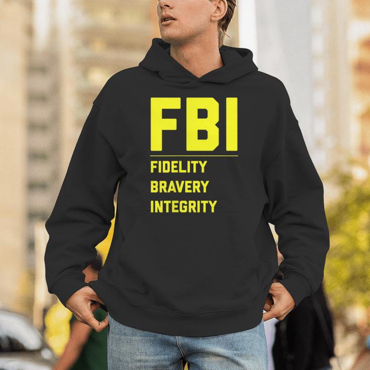 Fbi Motto 「Fidelity Bravery Integrity」 法執行機関 パーカー