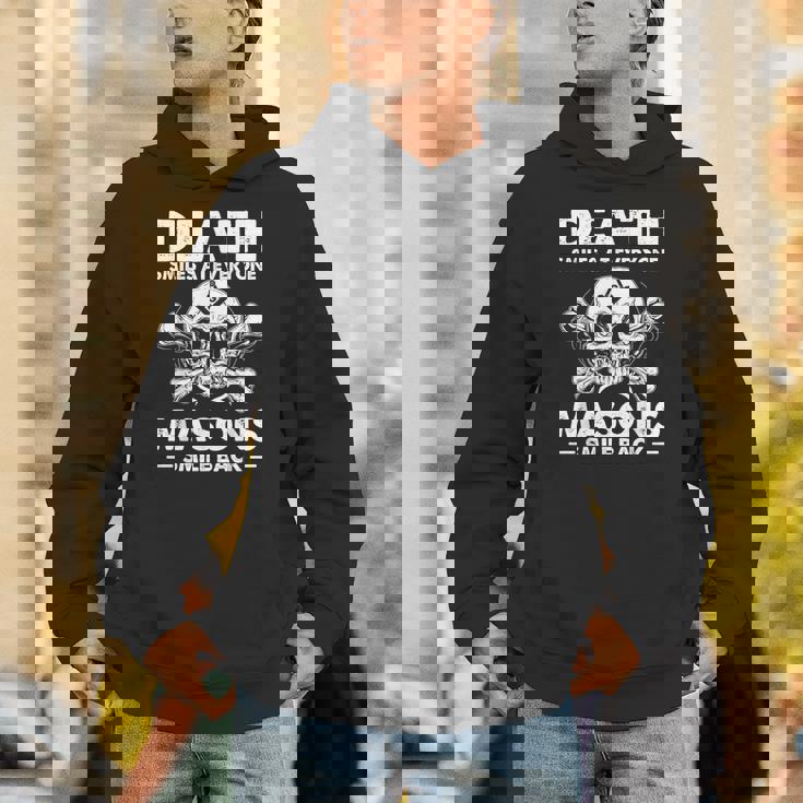 Freemasonkull Quote Deathmiles Mason ユーモア フリーメイソン パーカー