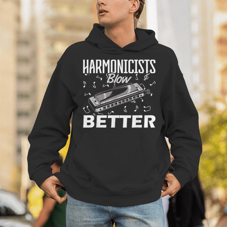 Harmonicists Blow Better ハーモニカ パーカー