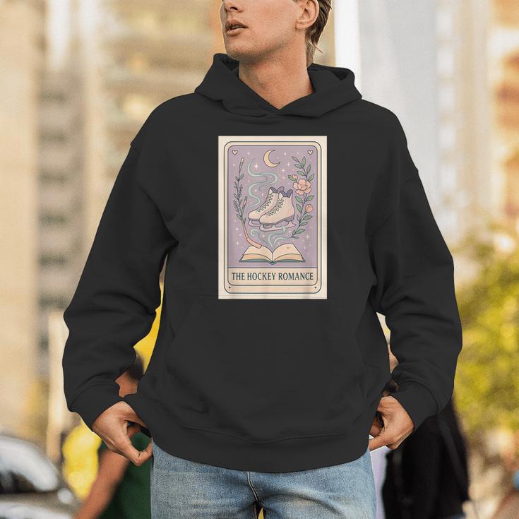 Hockey Romance Tarot Card Books Reader Cozy Reading Unisex Hoodie