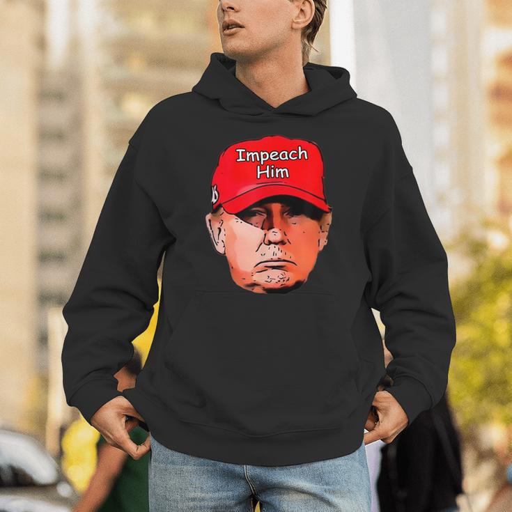 Impeach Trumptupid レッドキャップ ジョーク 民主党員 Usa 弾丸 パーカー