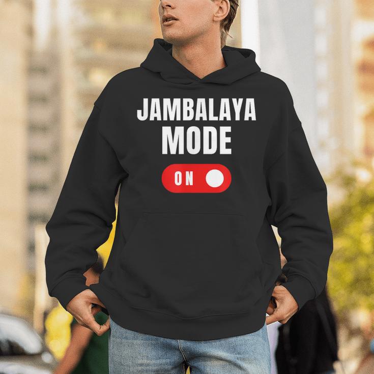 Jambalaya モード 面白い文字 食べ物愛好家に最適 スープ ユーモア パーカー