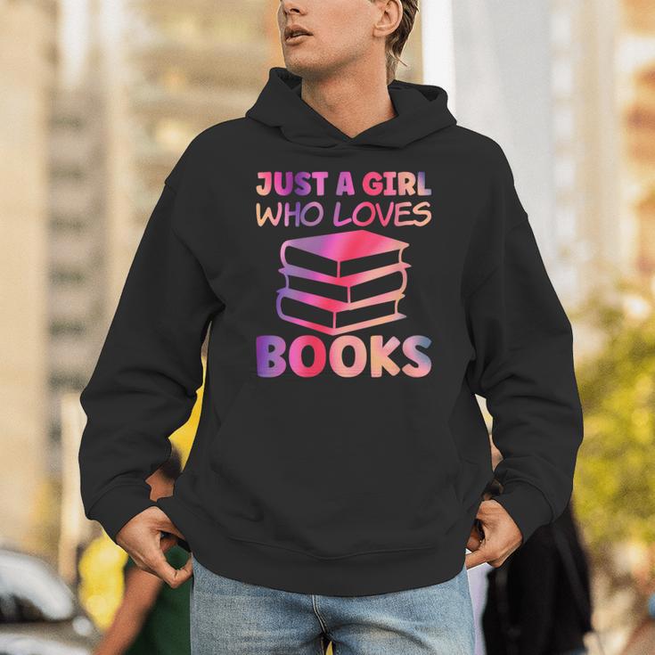 Just A Girl Who Loves Books Unisex Hoodie