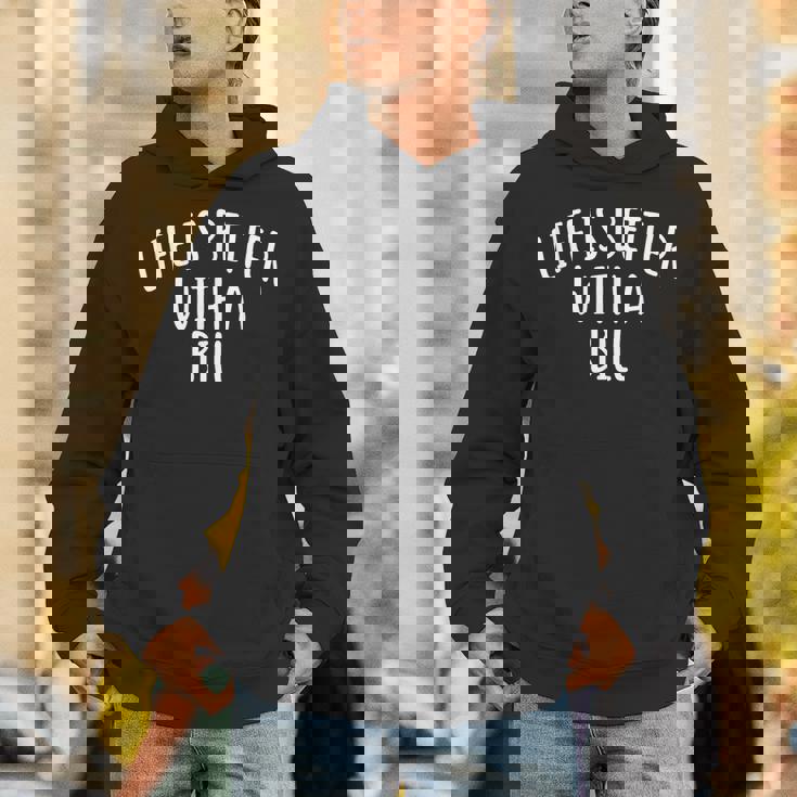 Life Is Better With A Bill ファニーネームtシャツ Billy パーカー