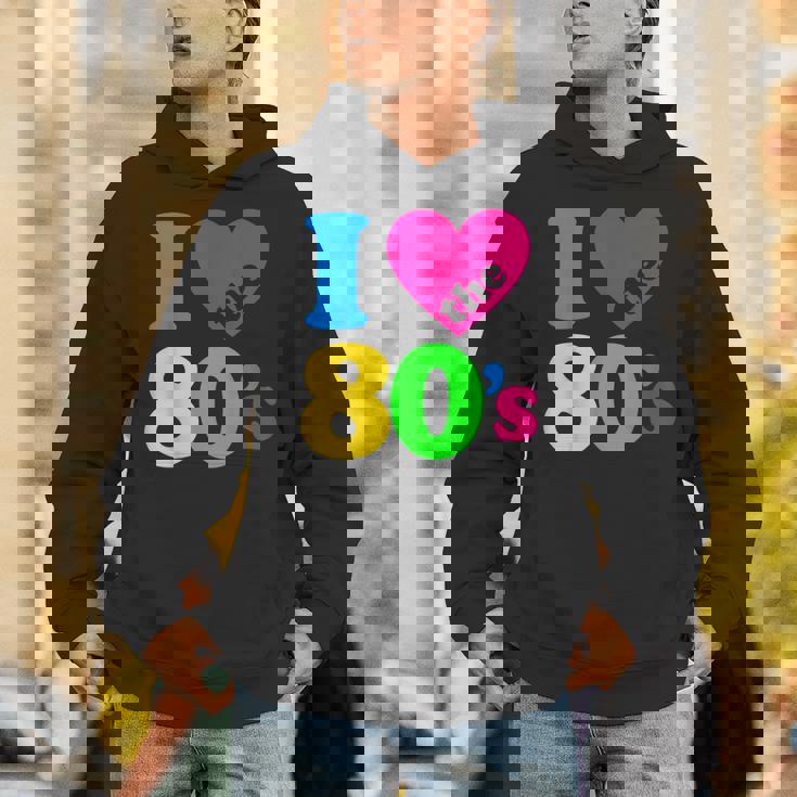 I Love The 80'S 80年代パーティードレスレトロ1980年代テーマ パーカー