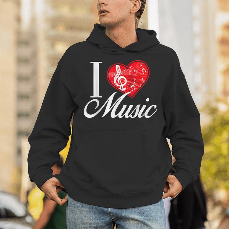 I Love Music D001-0095A パーカー