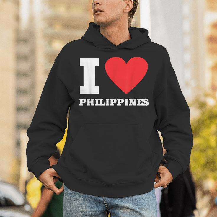 I Love Philippines I Heart Philippines 家族旅行 パーカー